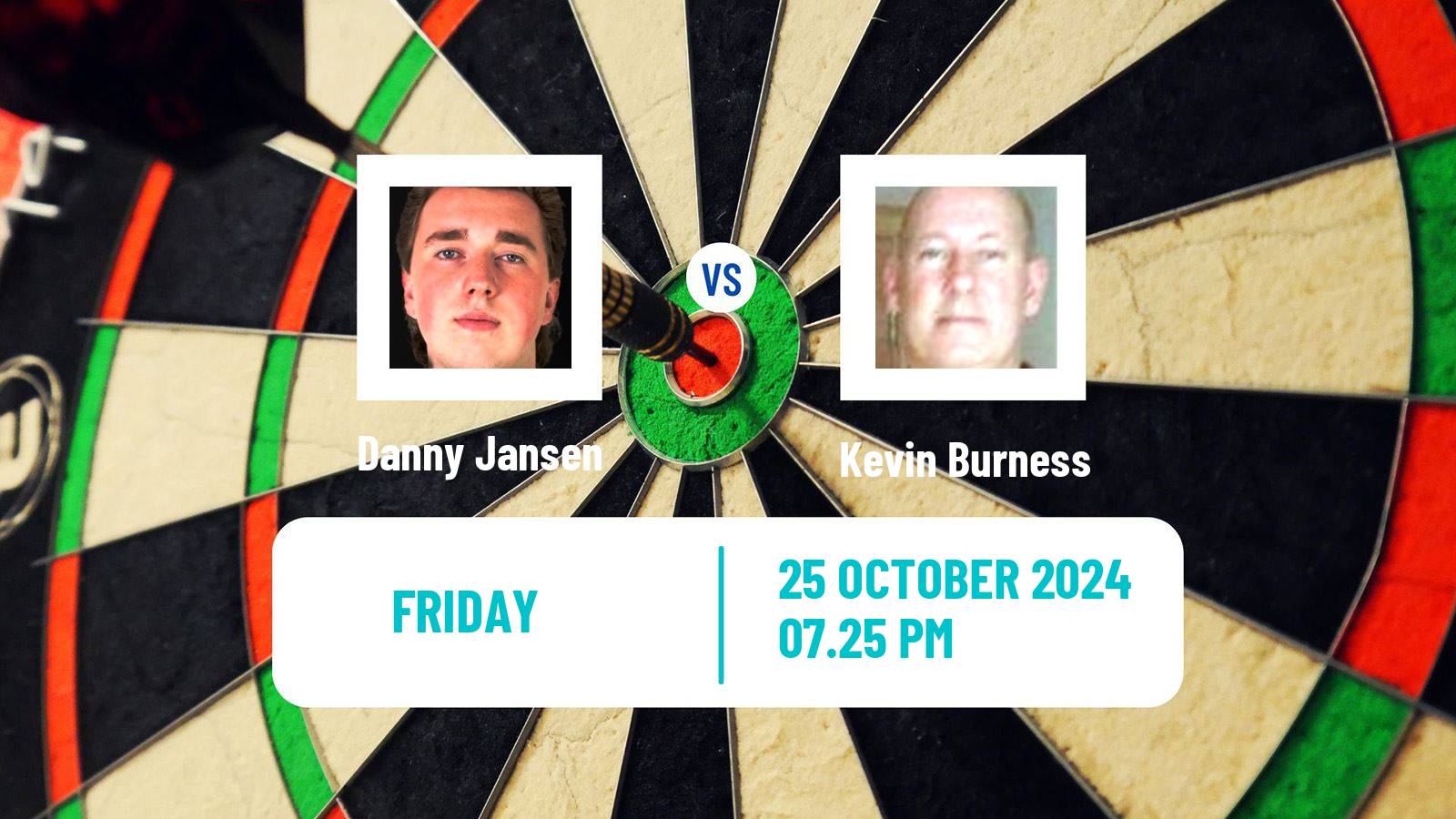 Darts Modus Super Series Danny Jansen - Kevin Burness