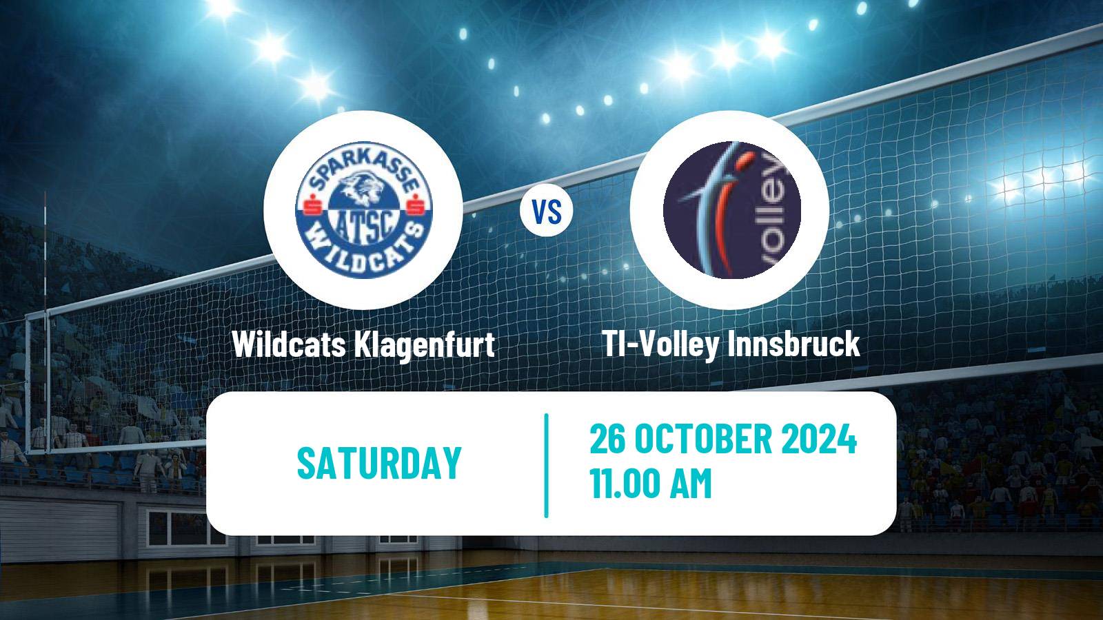 Volleyball Austrian Volley League Women Wildcats Klagenfurt - TI-Volley Innsbruck