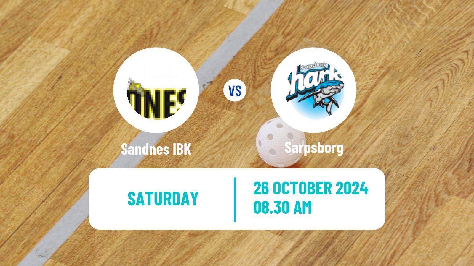 Floorball Norwegian Eliteserien Floorball Sandnes - Sarpsborg