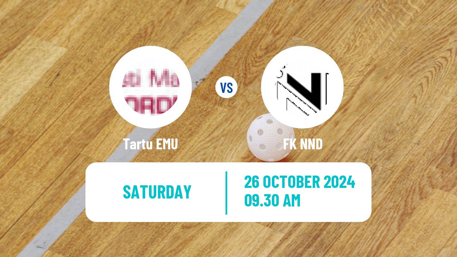 Floorball Latvian Elvi Liga Women Tartu EMU - NND