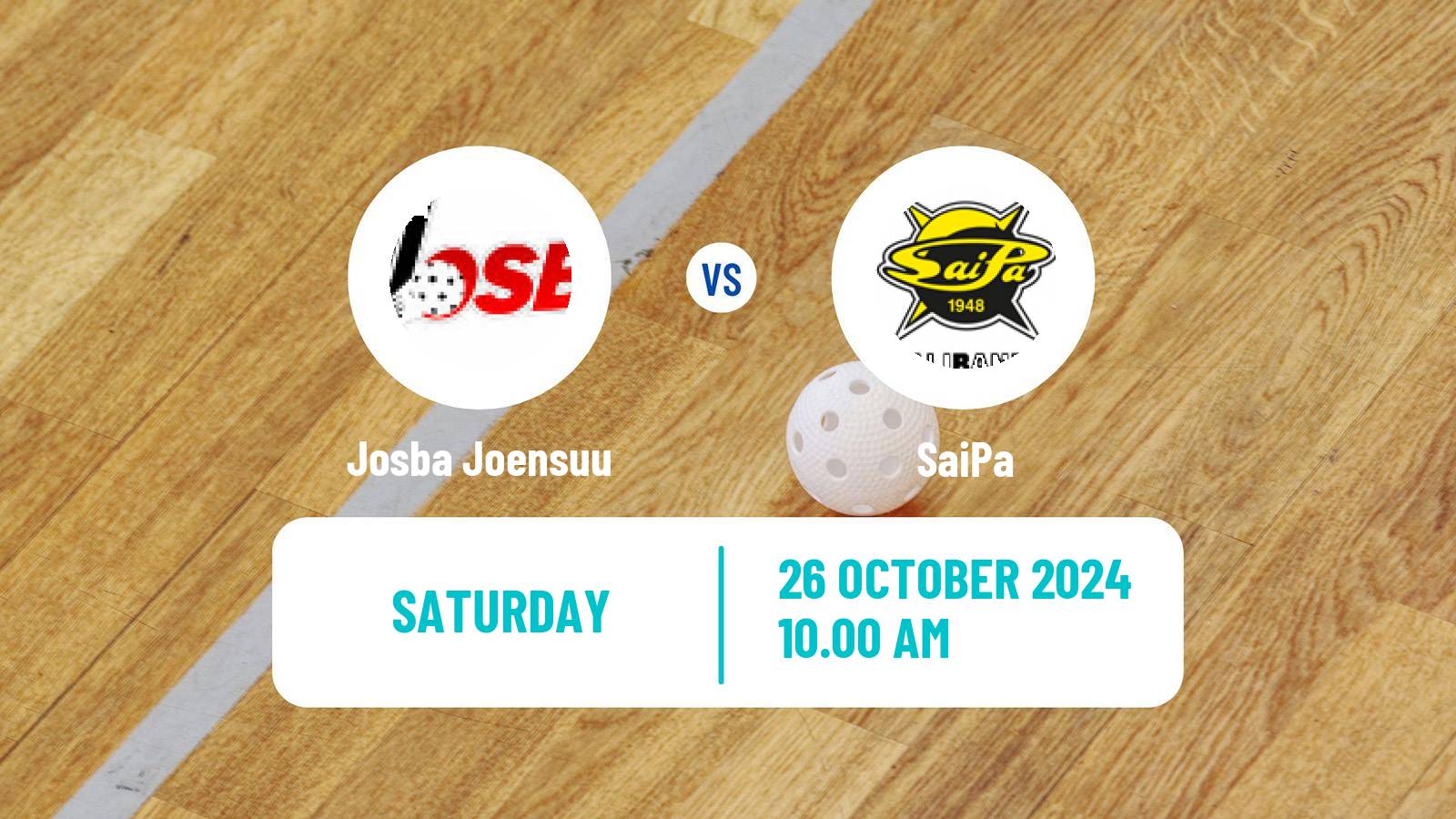 Floorball Finnish Divari Josba Joensuu - SaiPa