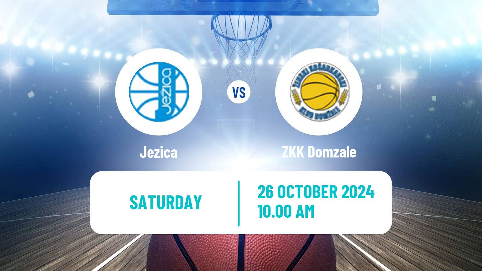 Basketball Slovenian Liga Basketball Women Jezica - Domzale