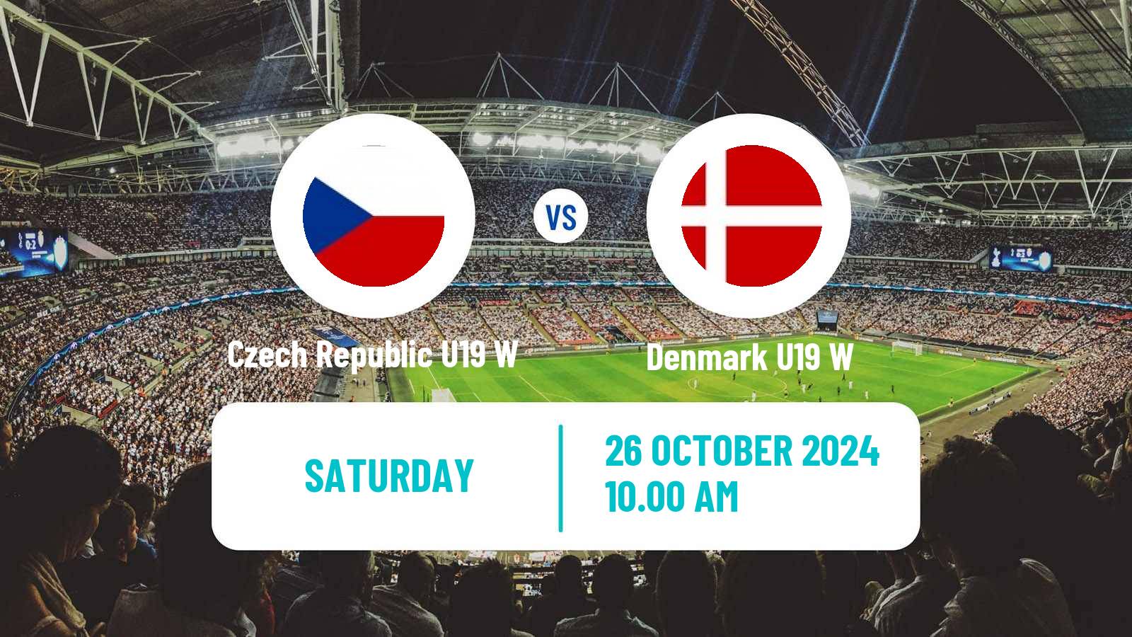 Soccer Friendly International Women Czech Republic U19 W - Denmark U19 W