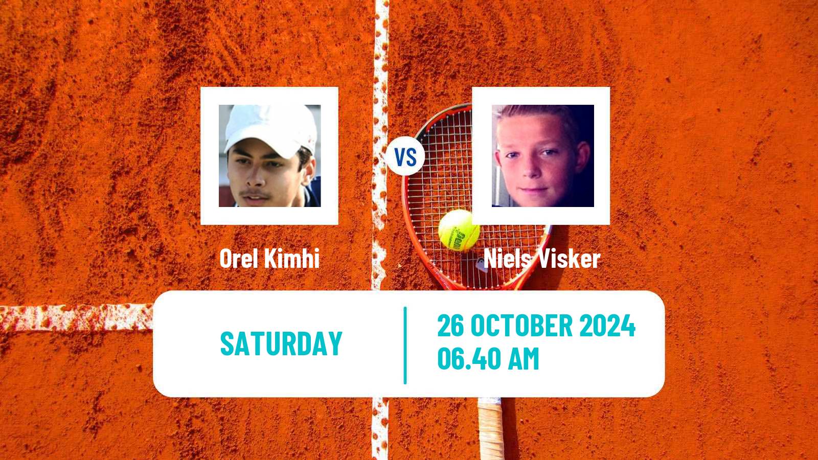 Tennis ITF M25 Heraklion Men Orel Kimhi - Niels Visker