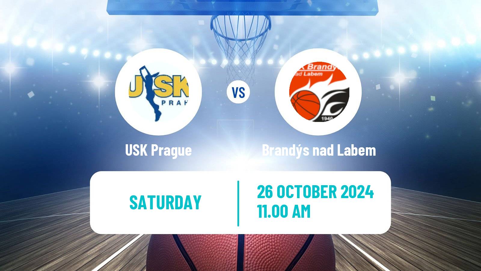 Basketball Czech ZBL Women USK Prague - Brandýs nad Labem