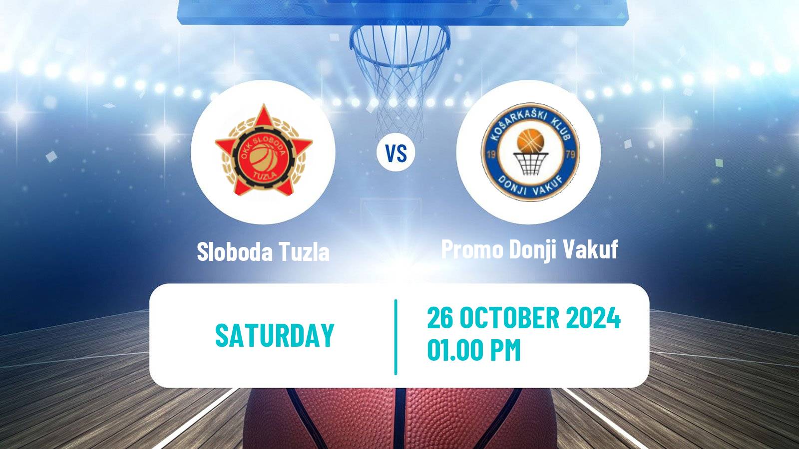 Basketball Bosnian Prvenstvo Basketball Sloboda Tuzla - Promo Donji Vakuf