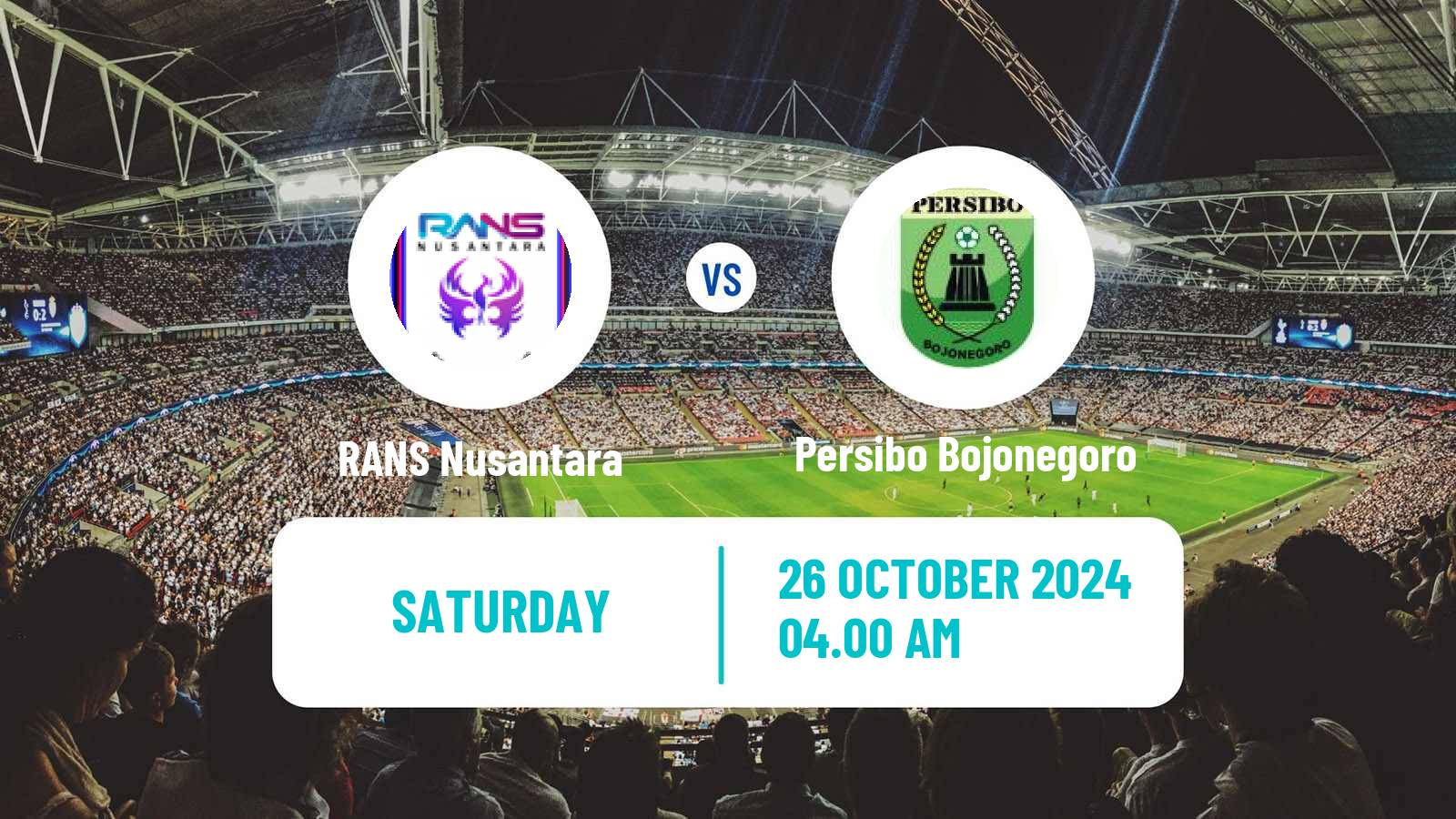 Soccer Indonesian Liga 2 RANS Nusantara - Persibo Bojonegoro