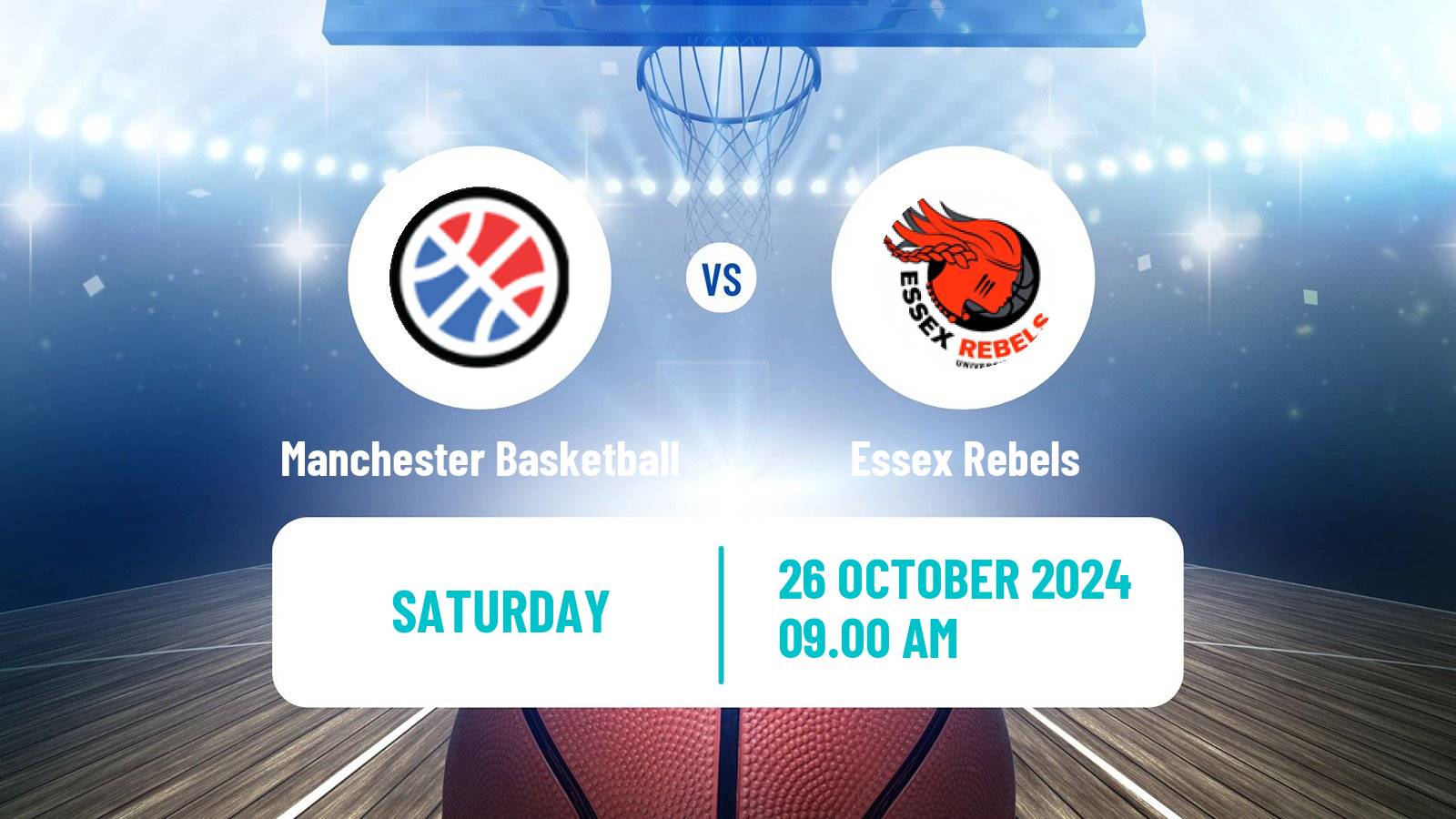 Basketball British WBBL Manchester Basketball - Essex Rebels