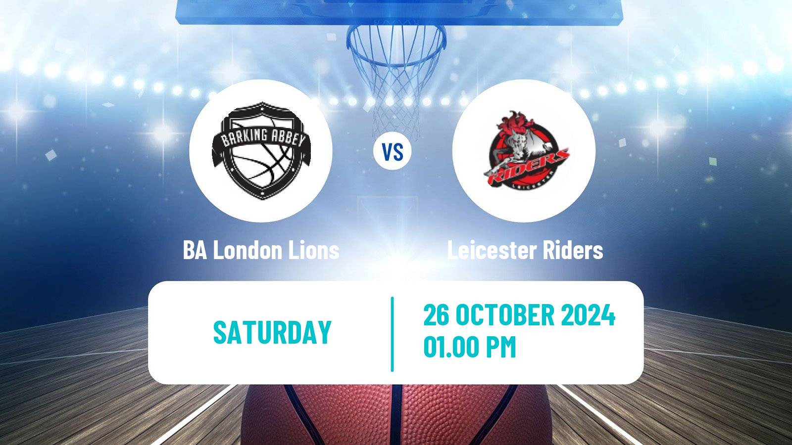 Basketball British WBBL BA London Lions - Leicester Riders