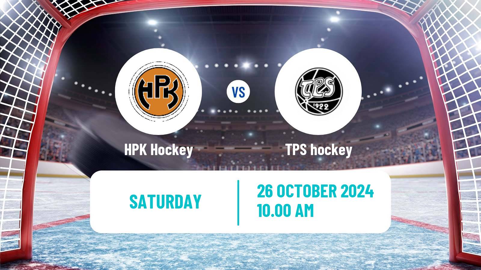 Hockey Finnish SM-liiga HPK - TPS