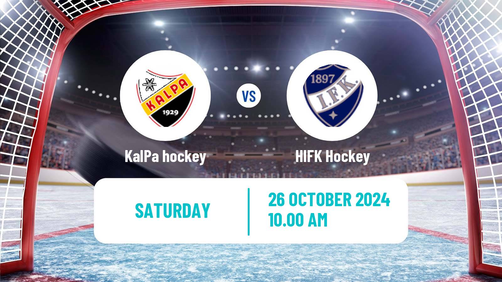 Hockey Finnish SM-liiga KalPa - HIFK