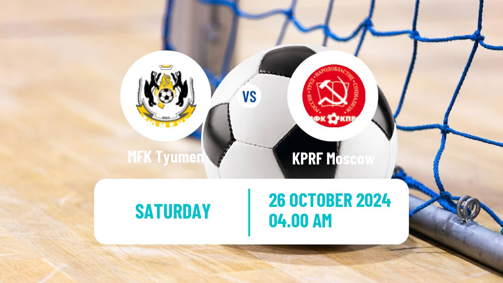 Futsal Russian Super Liga Futsal MFK Tyumen - KPRF