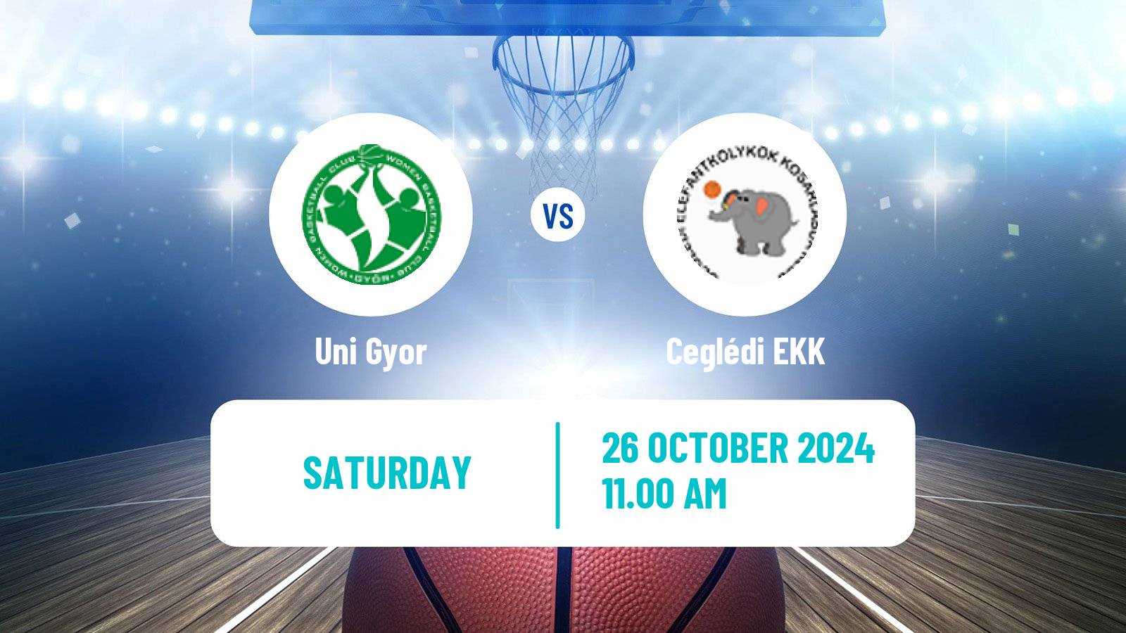 Basketball Hungarian NB I Basketball Women Uni Gyor - Ceglédi EKK