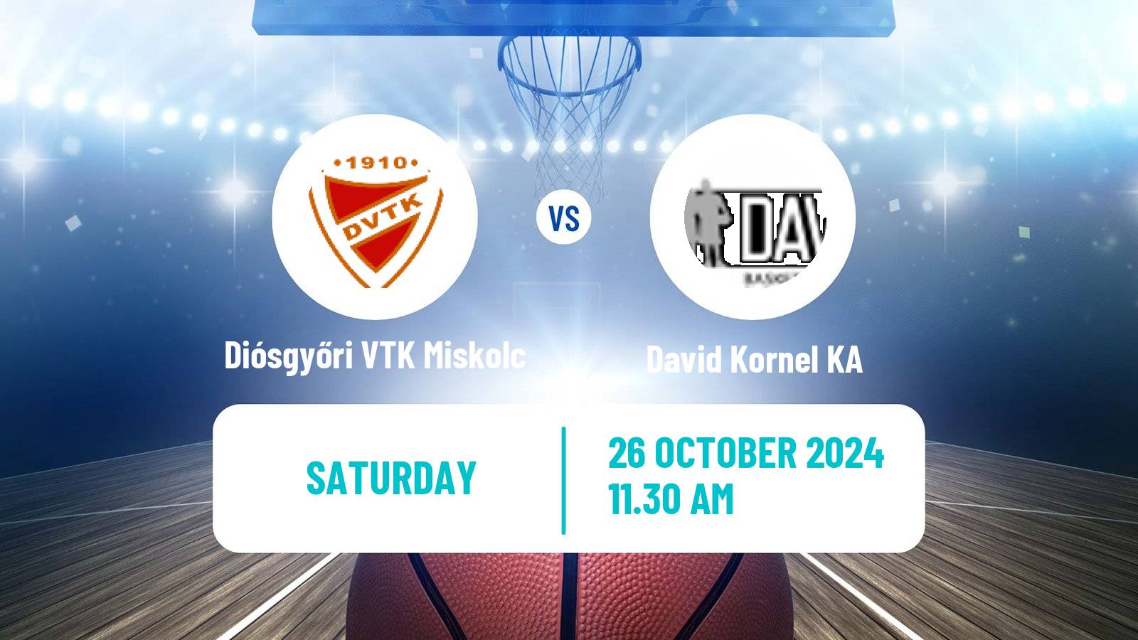 Basketball Hungarian NB I Basketball Women Diósgyőri VTK Miskolc - David Kornel KA