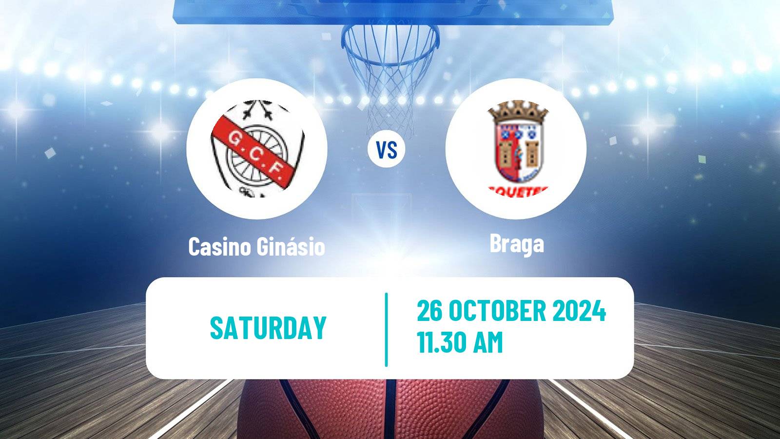 Basketball Portuguese Proliga Basketball Casino Ginásio - Braga