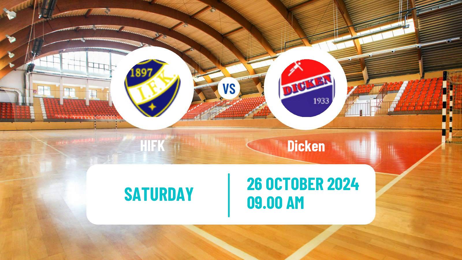 Handball Finnish SM-sarja Handball HIFK - Dicken