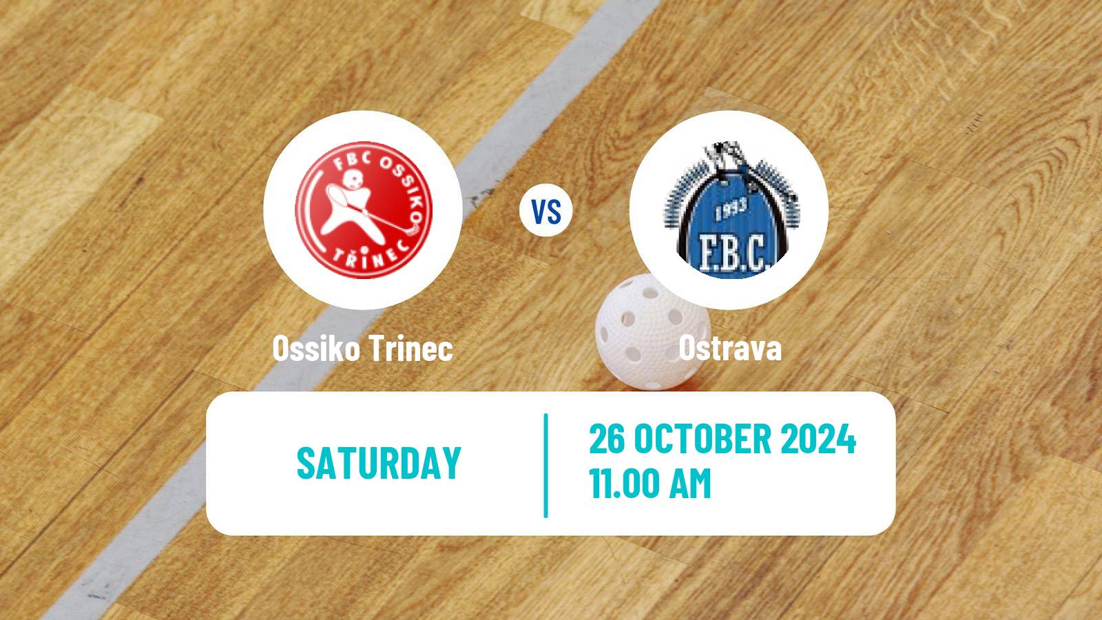 Floorball Czech Extraliga Floorball Women Ossiko Trinec - Ostrava