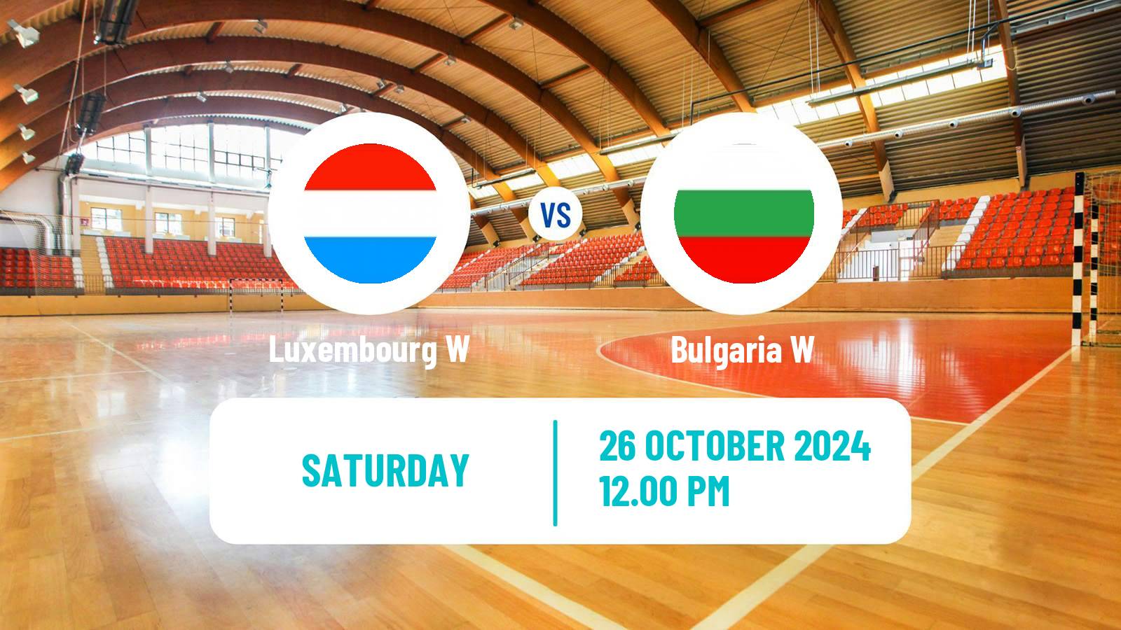 Handball Handball World Championship Women Luxembourg W - Bulgaria W