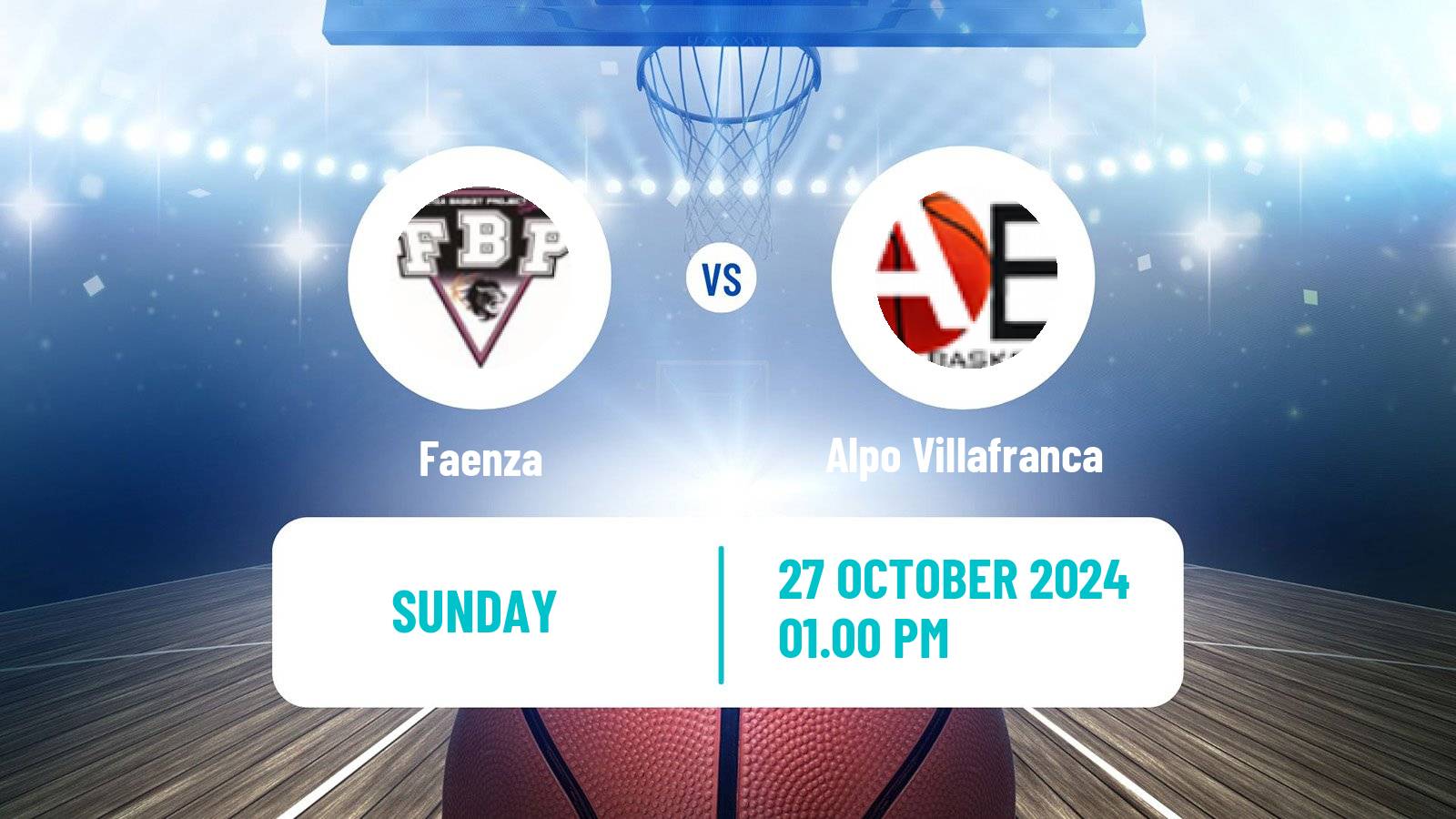 Basketball Italian Serie A1 Basketball Women Faenza - Alpo Villafranca