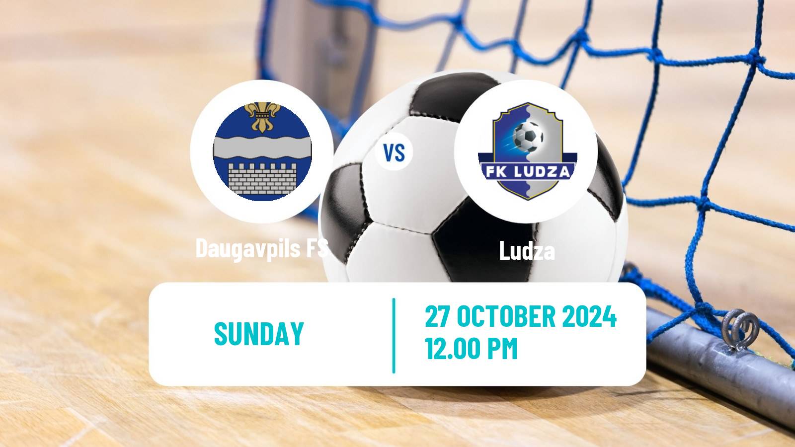 Futsal Latvian Virsliga Futsal Daugavpils FS - Ludza