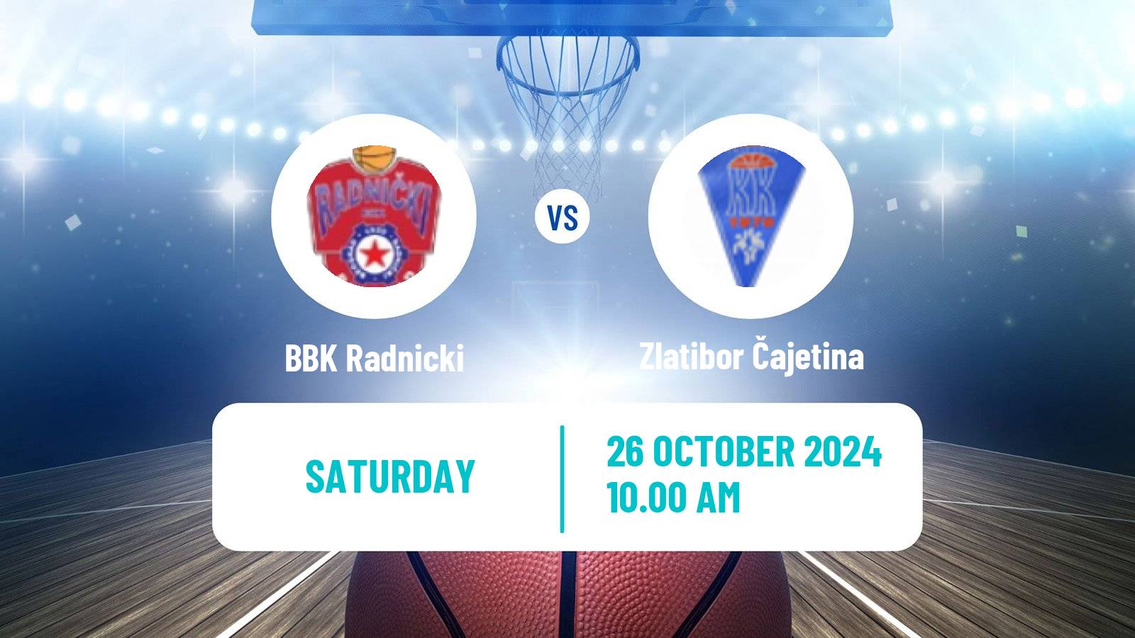 Basketball Serbian First League Basketball BBK Radnicki - Zlatibor Čajetina