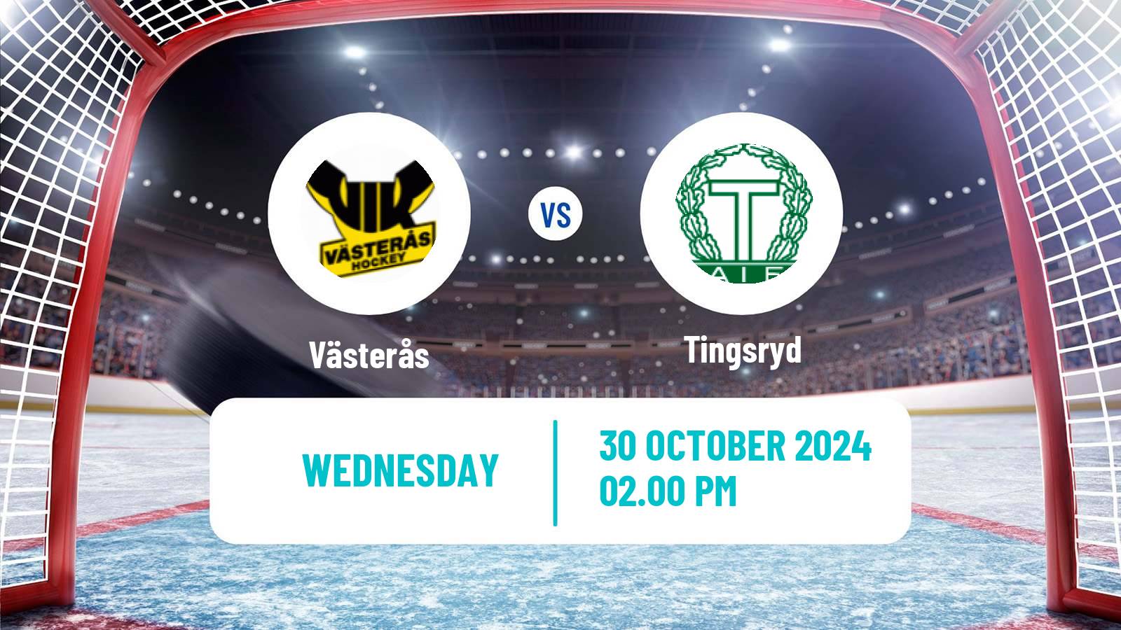 Hockey Swedish Hockey Allsvenskan Västerås - Tingsryd