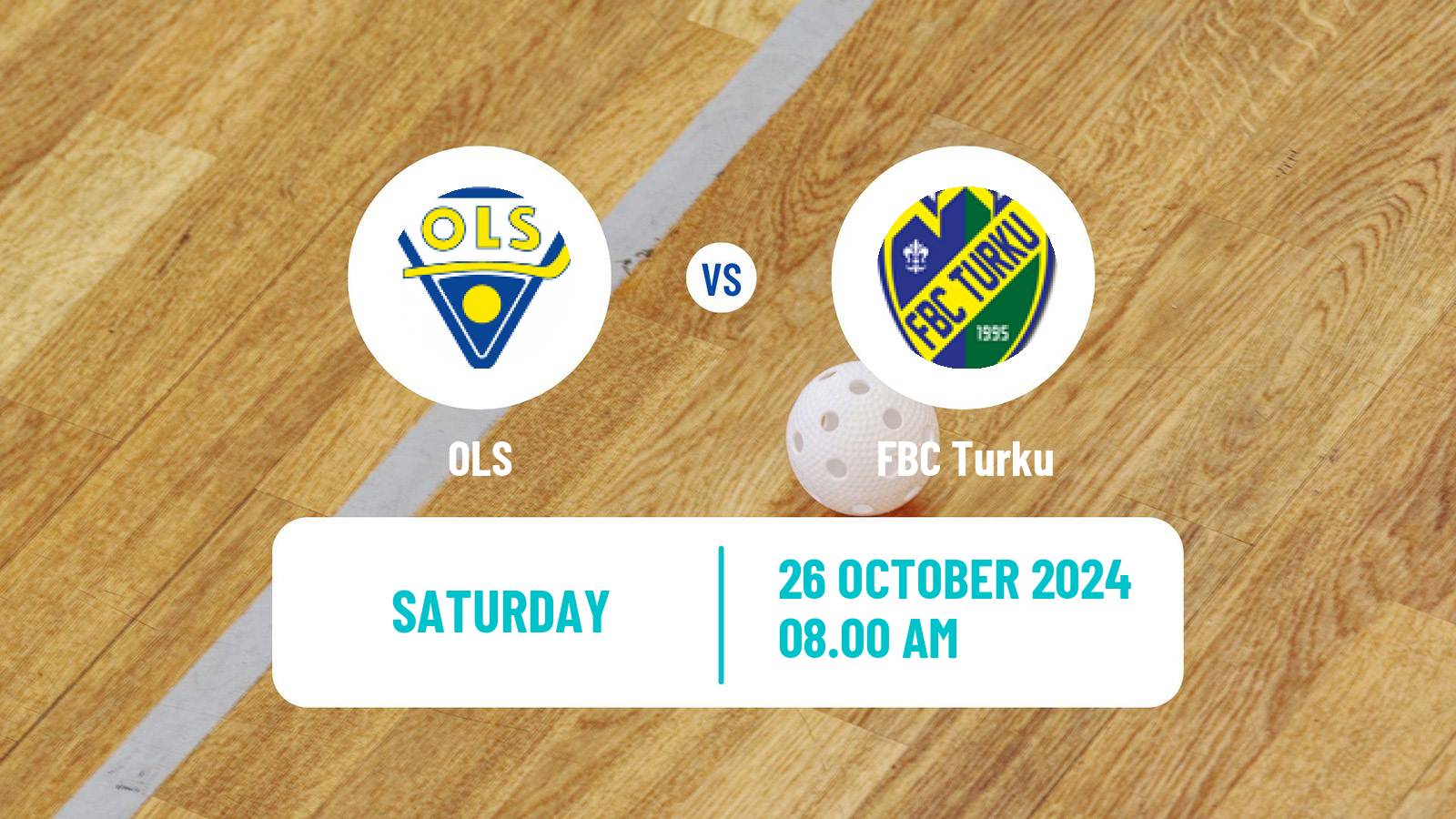 Floorball Finnish F-Liiga OLS - Turku