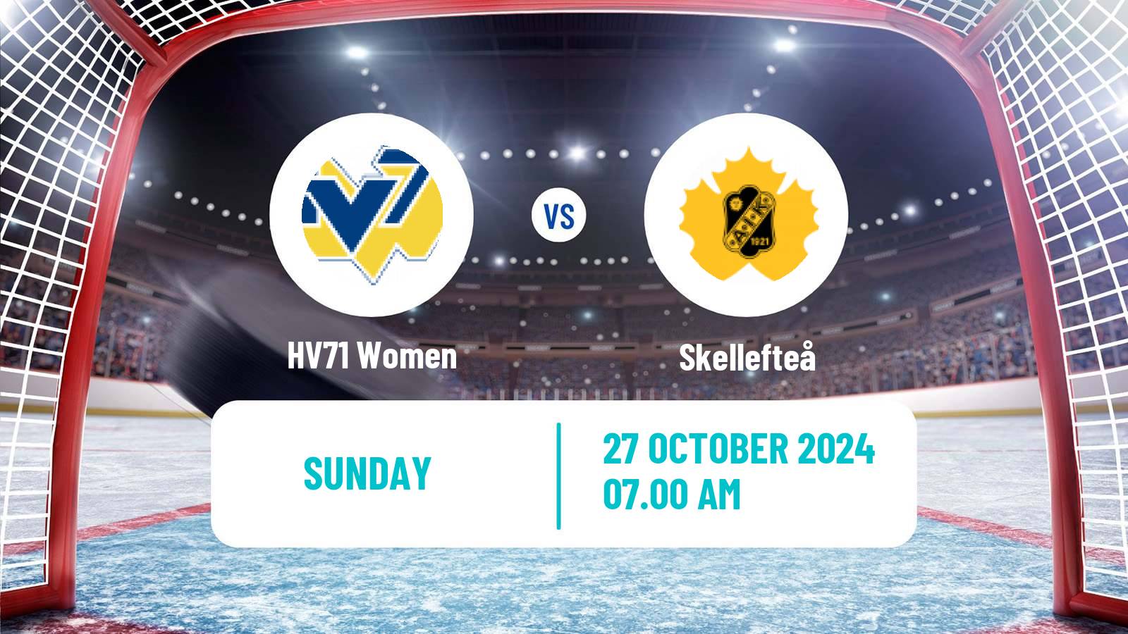 Hockey Swedish SDHL Women HV71 - Skellefteå