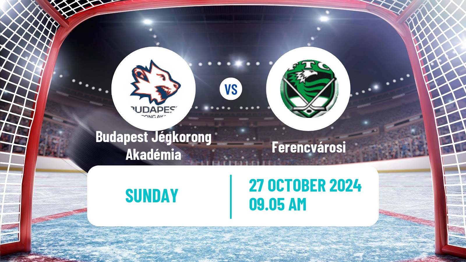 Hockey Hungarian Erste Liga Hockey Budapest Jégkorong Akadémia - Ferencvárosi