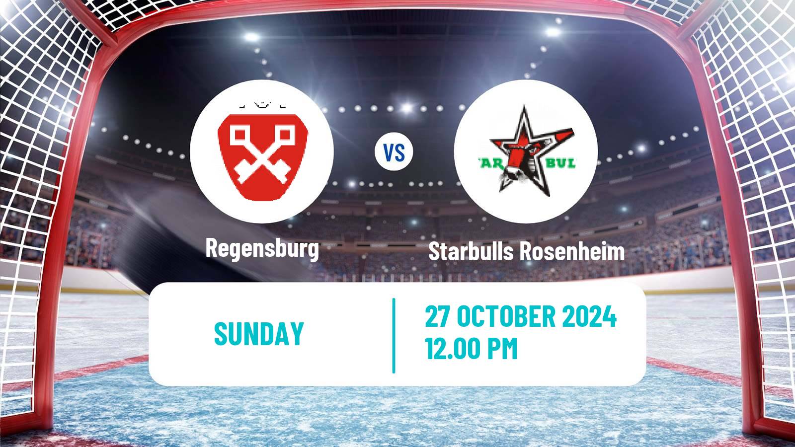 Hockey German DEL2 Regensburg - Starbulls Rosenheim