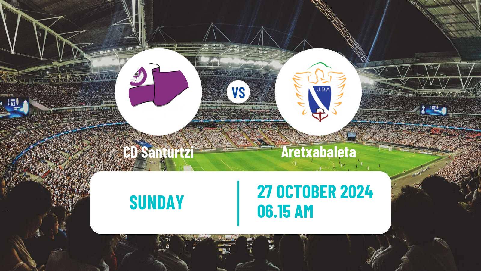 Soccer Spanish Tercera RFEF - Group 4 Santurtzi - Aretxabaleta