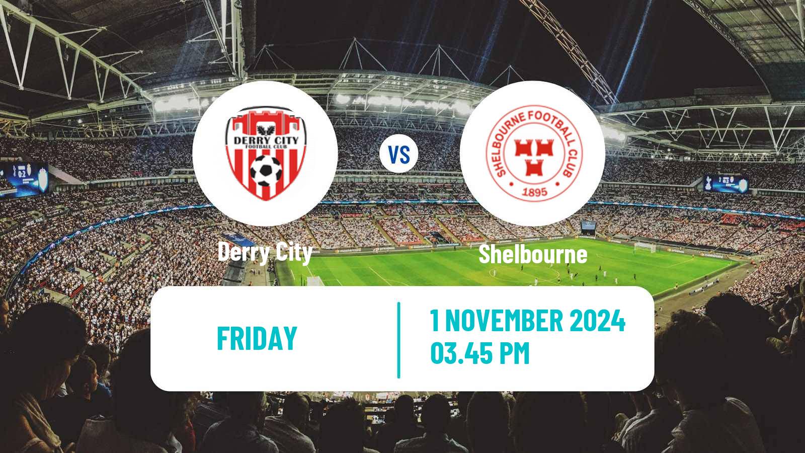 Soccer Irish Premier Division Derry City - Shelbourne