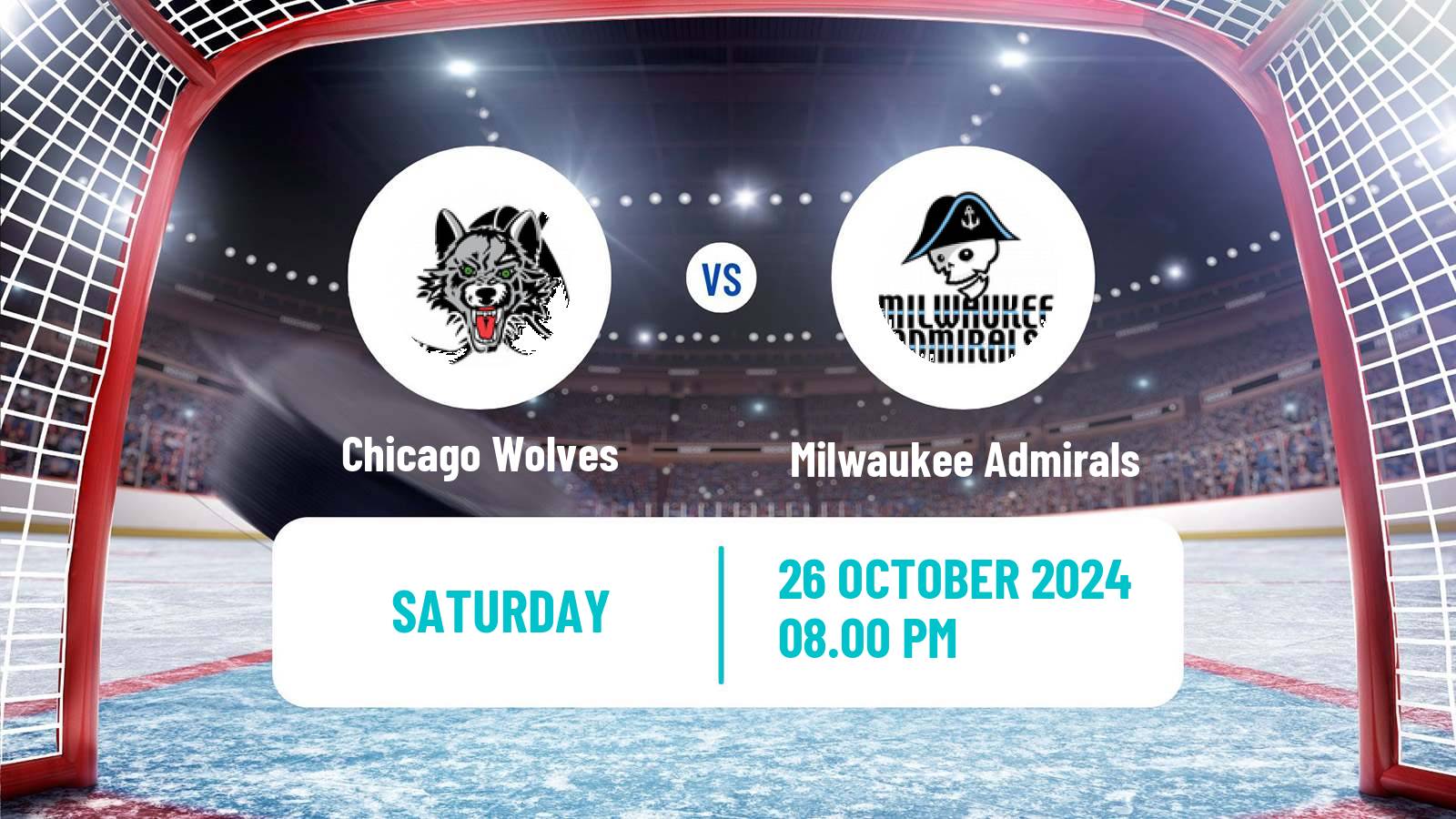 Hockey AHL Chicago Wolves - Milwaukee Admirals