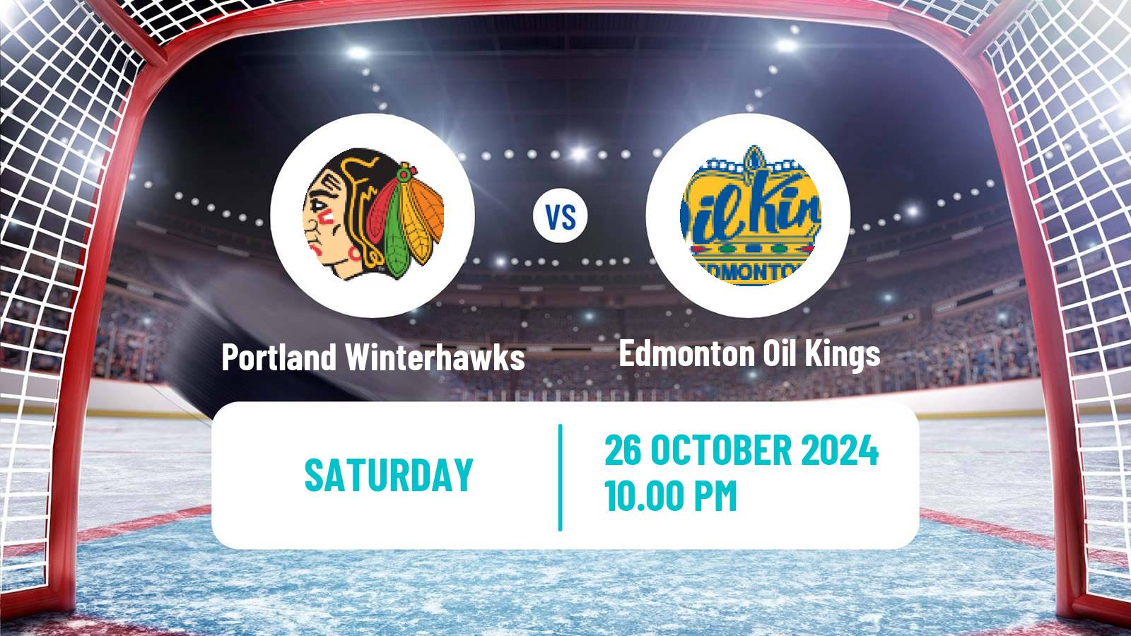 Hockey WHL Portland Winterhawks - Edmonton Oil Kings