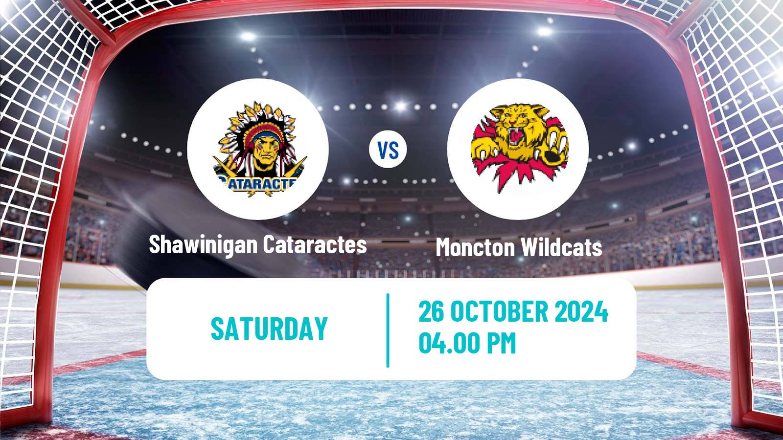 Hockey QMJHL Shawinigan Cataractes - Moncton Wildcats