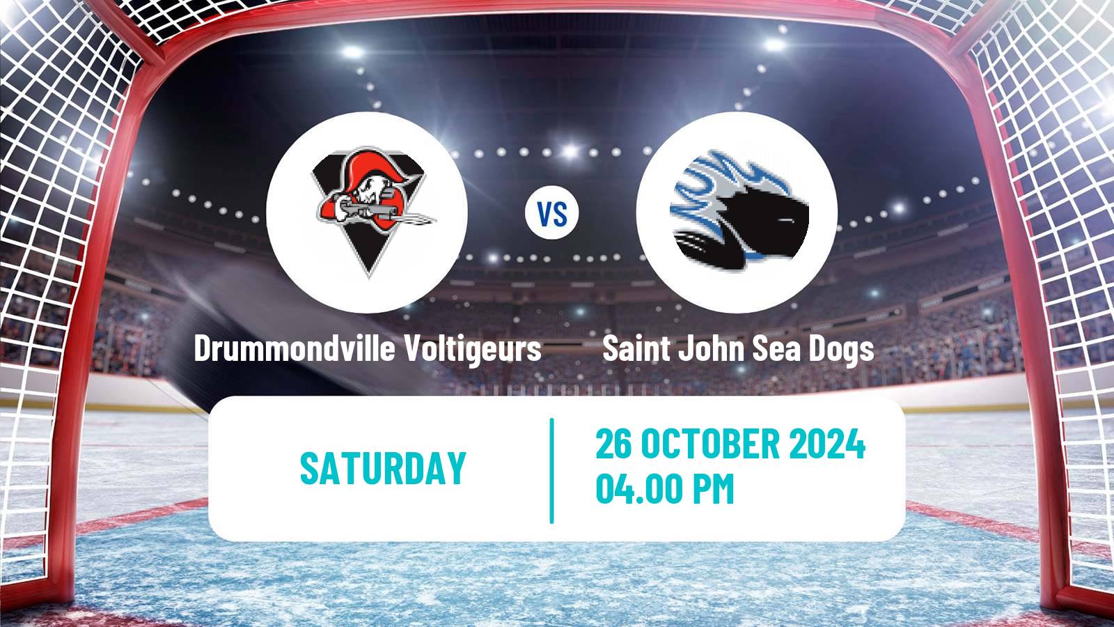 Hockey QMJHL Drummondville Voltigeurs - Saint John Sea Dogs