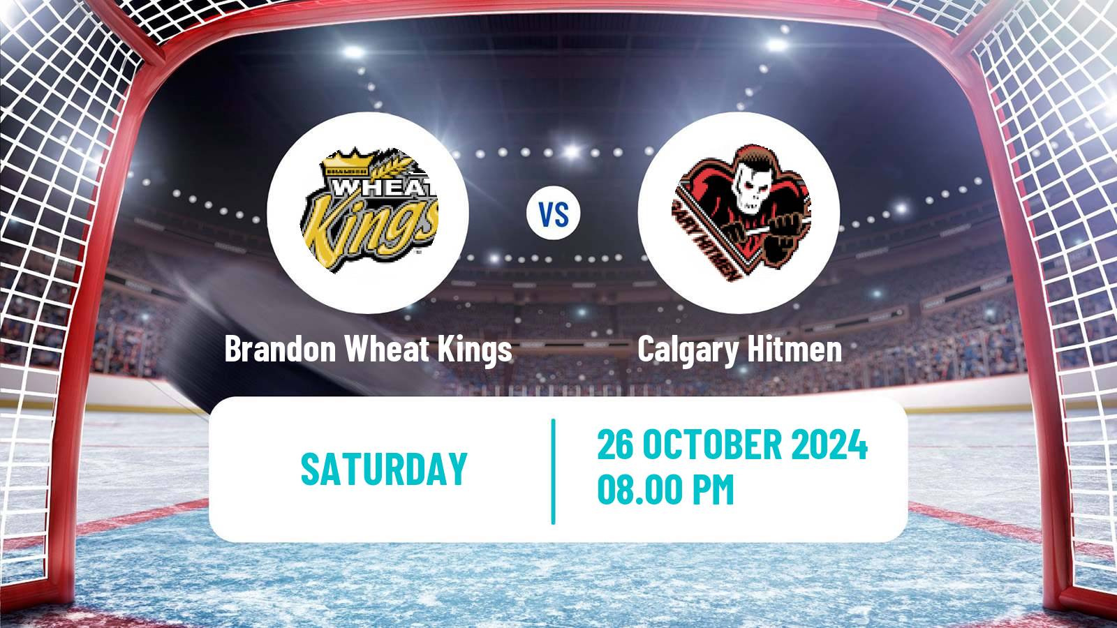 Hockey WHL Brandon Wheat Kings - Calgary Hitmen