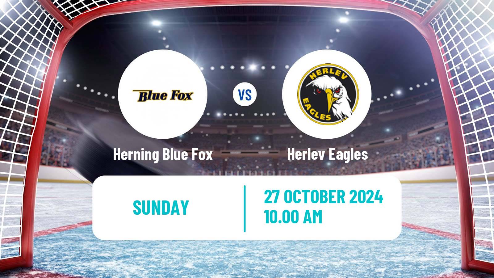 Hockey Danish Ishockey Ligaen Herning Blue Fox - Herlev Eagles