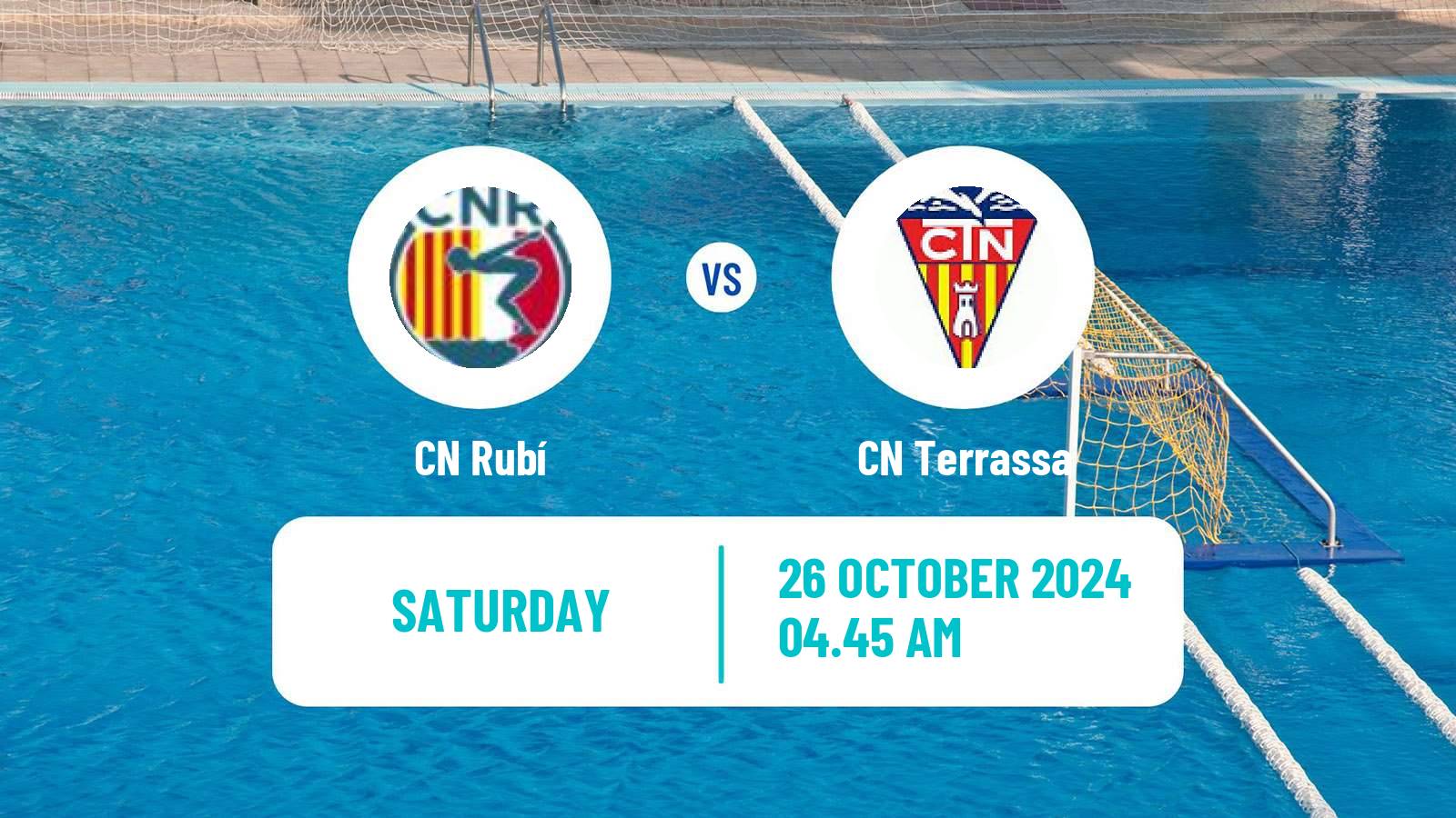 Water polo Spanish Liga Premaat Rubí - Terrassa