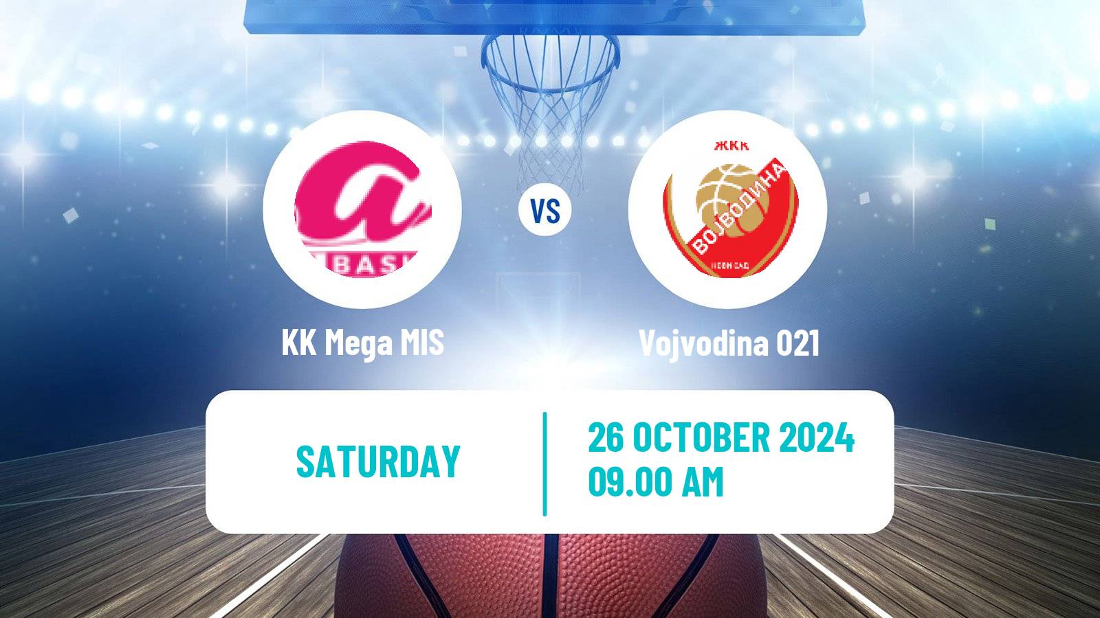 Basketball Serbian 1 ZLS Basketball Women Mega MIS - Vojvodina 021