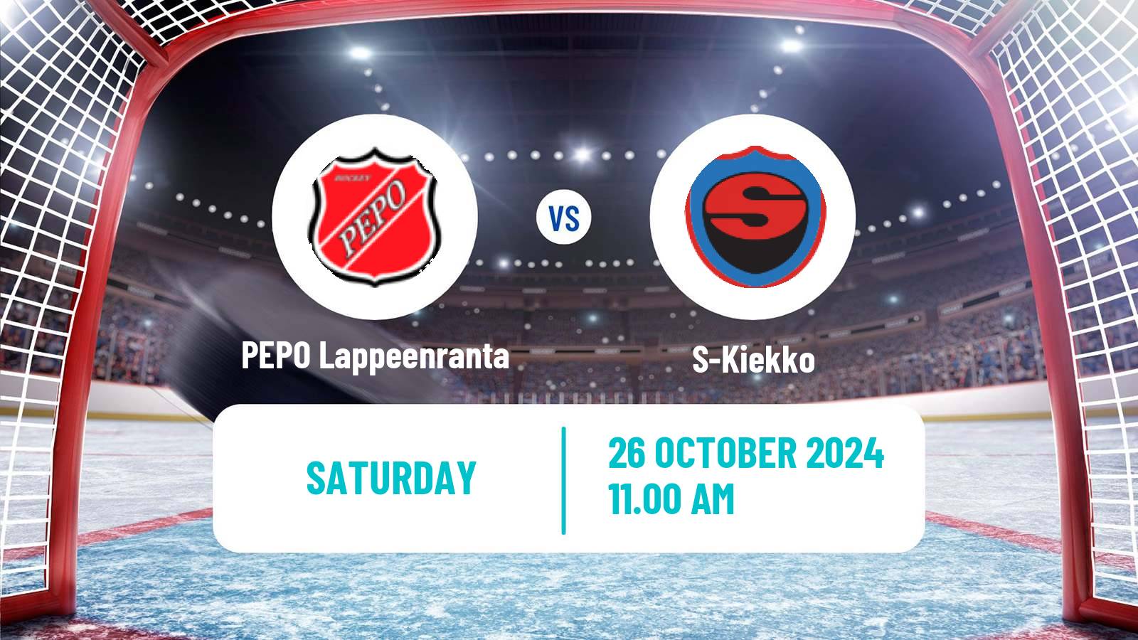 Hockey Finnish Suomi-sarja PEPO Lappeenranta - S-Kiekko