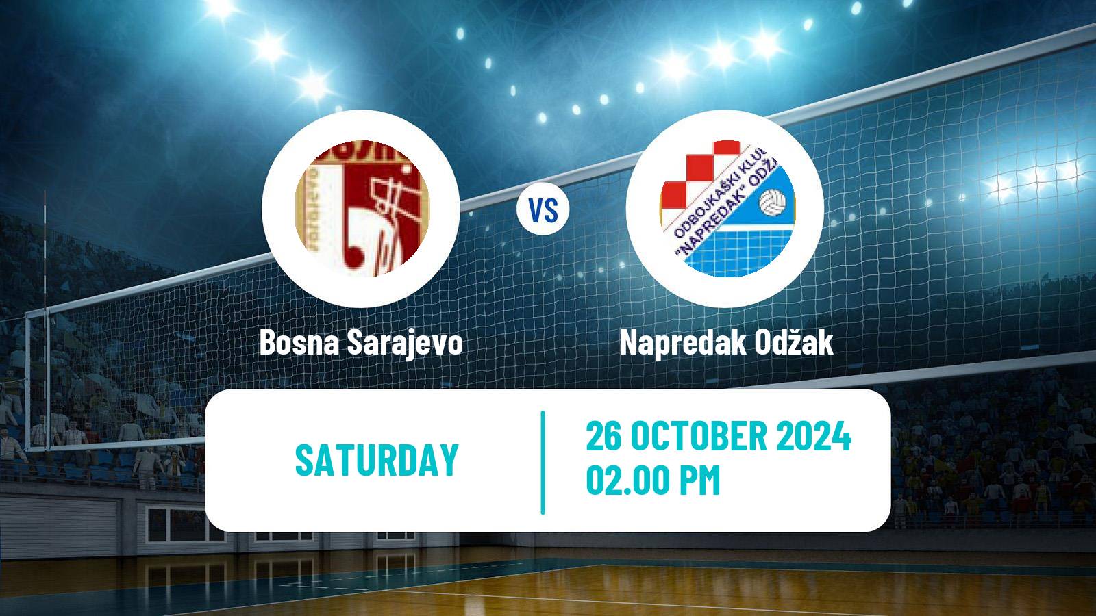 Volleyball Bosnian Premijer Liga Volleyball Bosna Sarajevo - Napredak Odžak