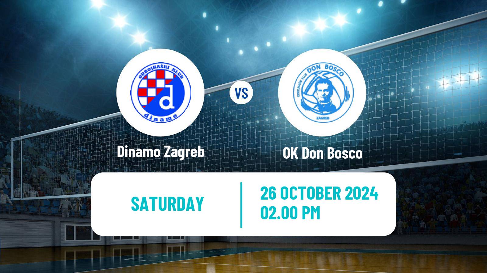 Volleyball Croatian Superliga Volleyball Women Dinamo Zagreb - Don Bosco