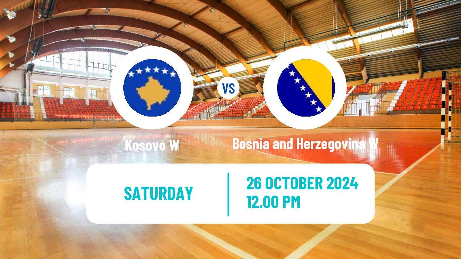 Handball Handball World Championship Women Kosovo W - Bosnia and Herzegovina W