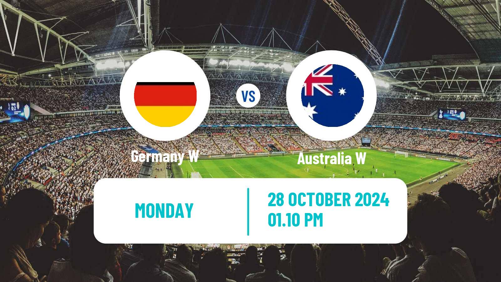 Soccer Friendly International Women Germany W - Australia W