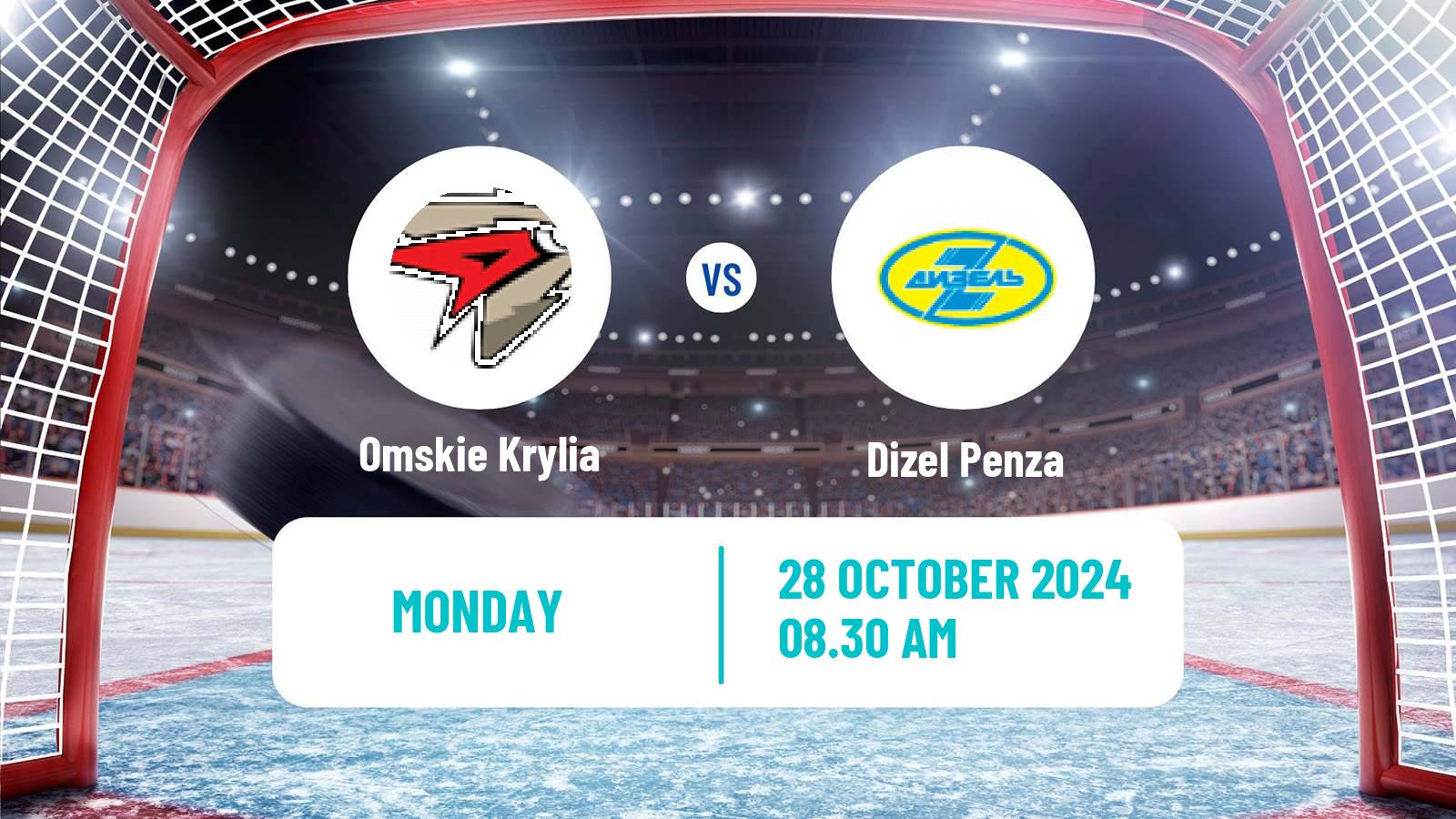 Hockey VHL Omskie Krylia - Dizel Penza