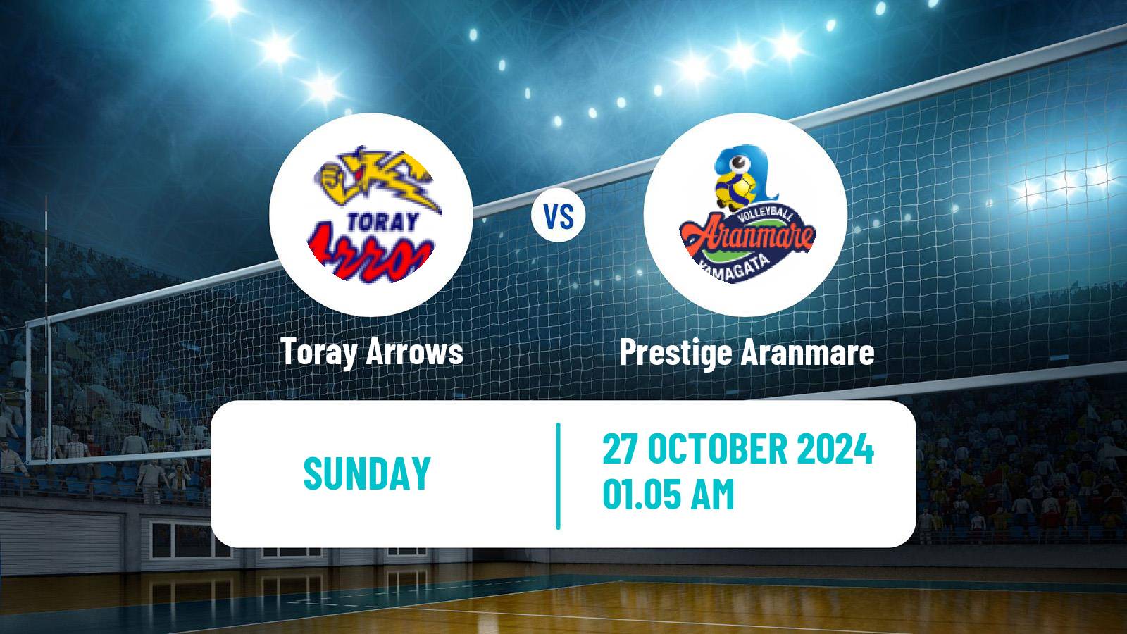 Volleyball Japan V Premier League Women Toray Arrows - Prestige Aranmare