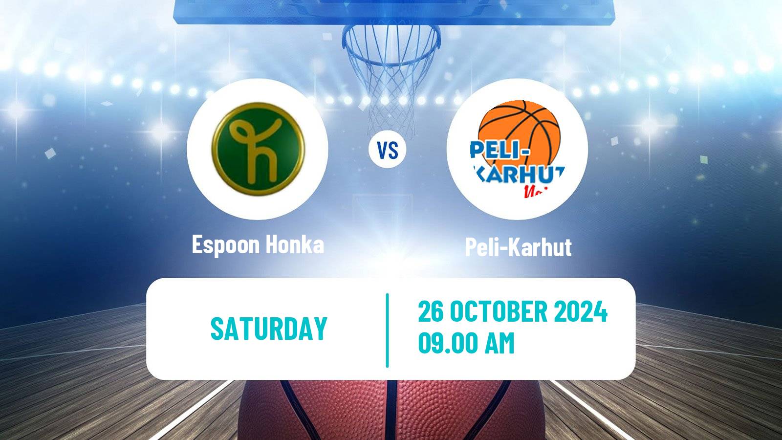 Basketball Finnish Korisliiga Women Espoon Honka - Peli-Karhut