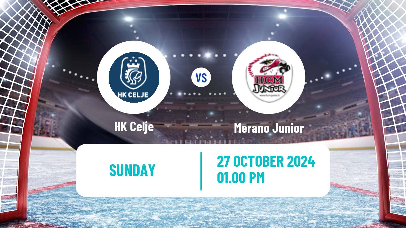 Hockey Alps Hockey League Celje - Merano Junior