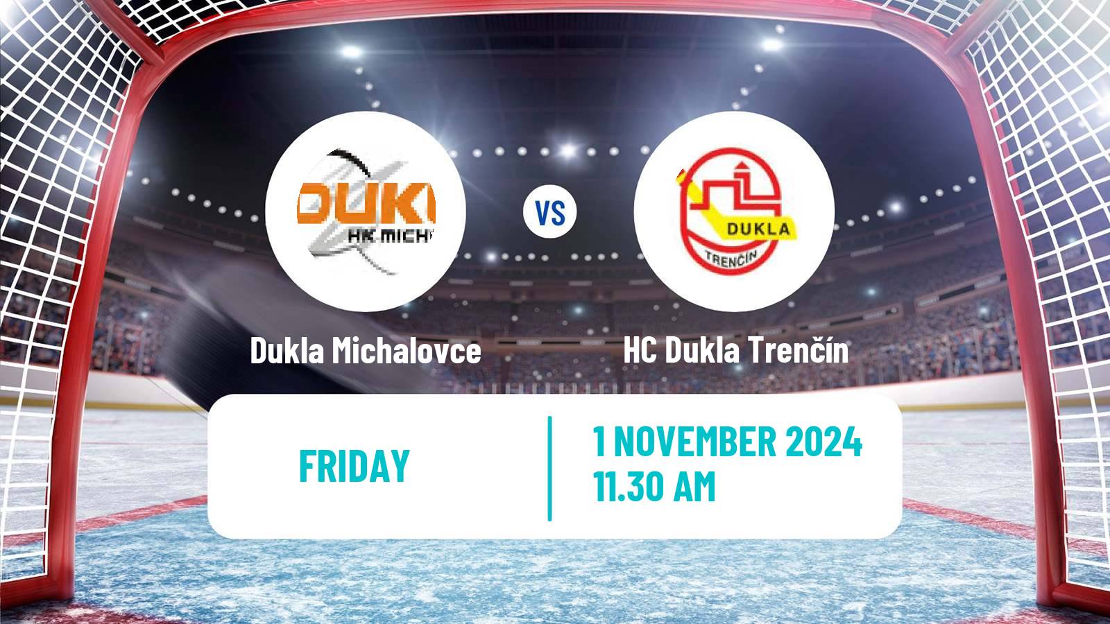 Hockey Slovak Extraliga Dukla Michalovce - HC Dukla Trenčín